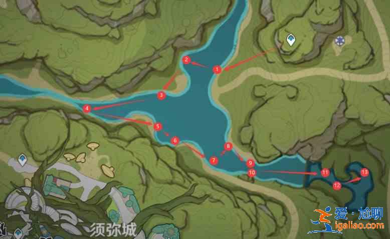 原神月蓮在哪里采集？月蓮高效采集線路分享？