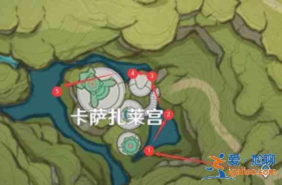 原神月蓮在哪里采集？月蓮高效采集線路分享？