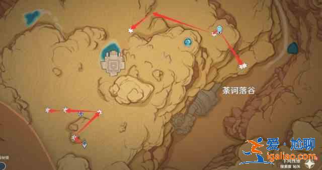 原神圣金蟲分布圖 塞諾突破材料圣金蟲采集線路分享？