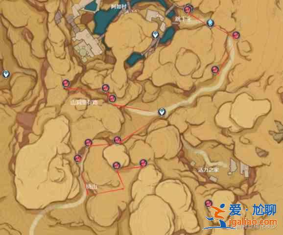原神赤念果在哪里采集？坎蒂絲突破材料采集線路圖一覽？