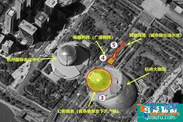 杭州錢江新城燈光秀在哪？