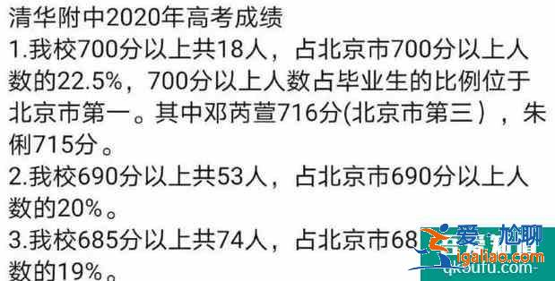 2020年各省市重點高中的高考成績！都是哪所高中？？
