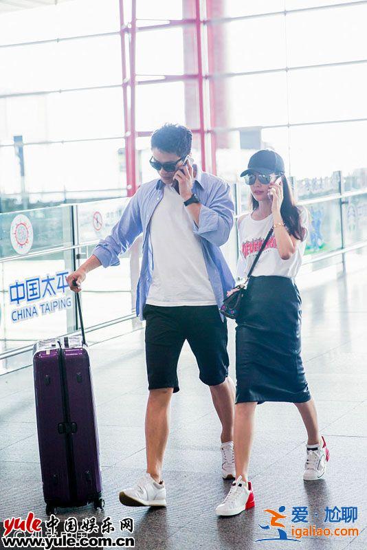 李冰冰、馬麗同天獲男友接機 明星姐弟戀機場狂撒狗糧