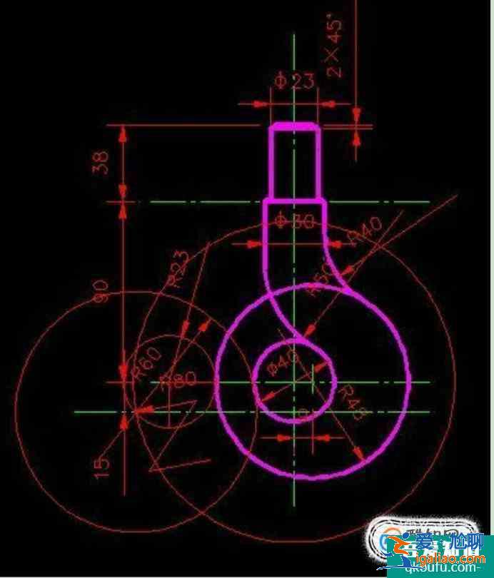 如何畫機械制圖之起重鉤? 如何畫機械制圖之起重鉤?