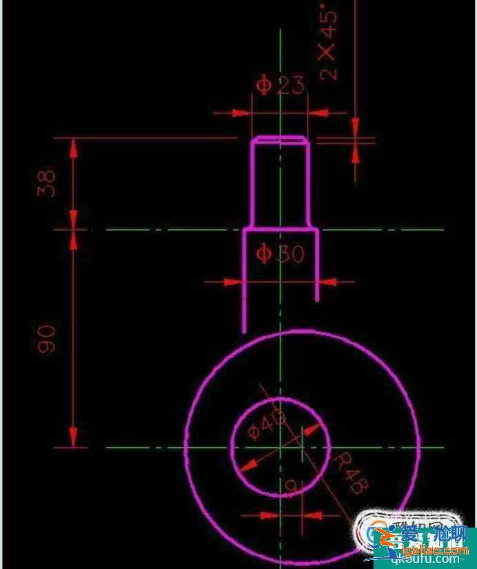如何畫機械制圖之起重鉤? 如何畫機械制圖之起重鉤?