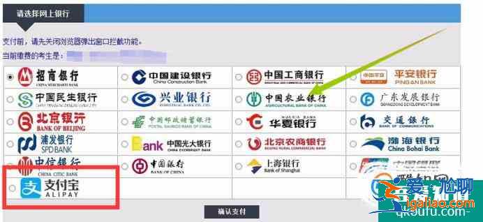 教師資格證報名成功后如何繳費？？
