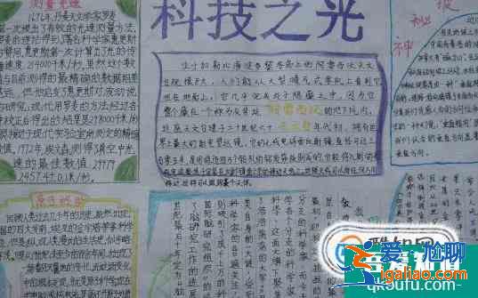 科技手抄報圖片資料？