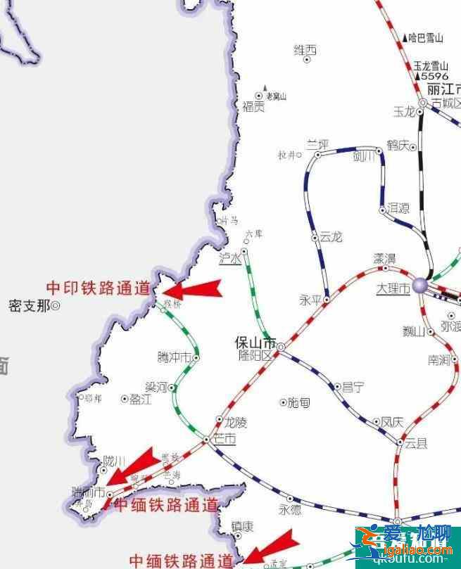 大瑞鐵路線路圖及最新進展2021？