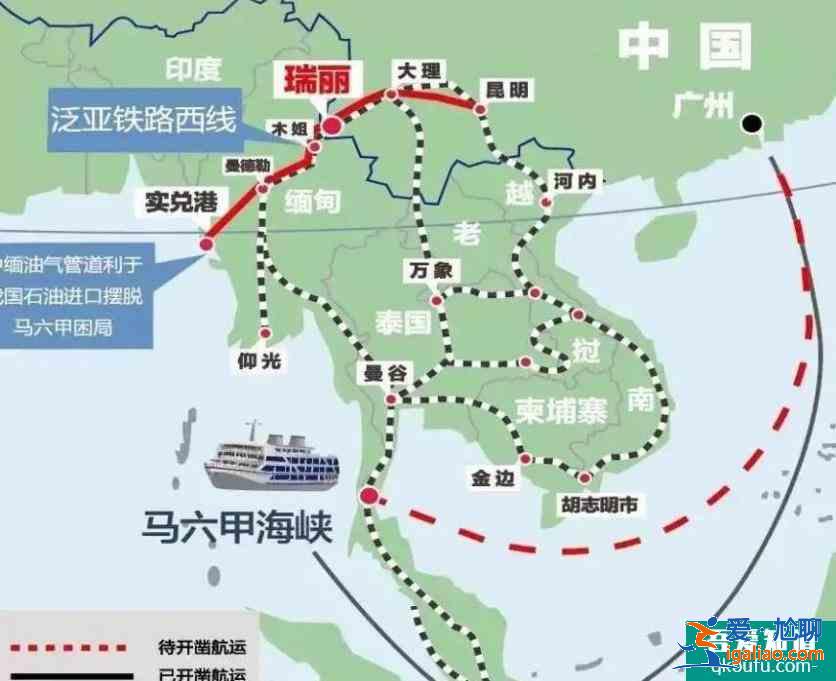 大瑞鐵路線路圖及最新進展2021？