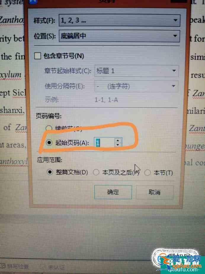 如何在word中設置頁碼，封面、目錄沒有頁碼？？？