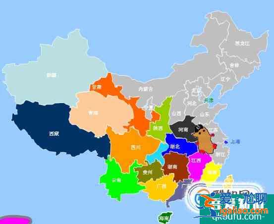 中國34個省級行政區輪廓形狀記憶快速學習? 中國34個省級行政區輪廓形狀記憶快速學習?