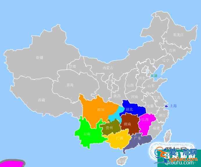 中國34個省級行政區輪廓形狀記憶快速學習? 中國34個省級行政區輪廓形狀記憶快速學習?