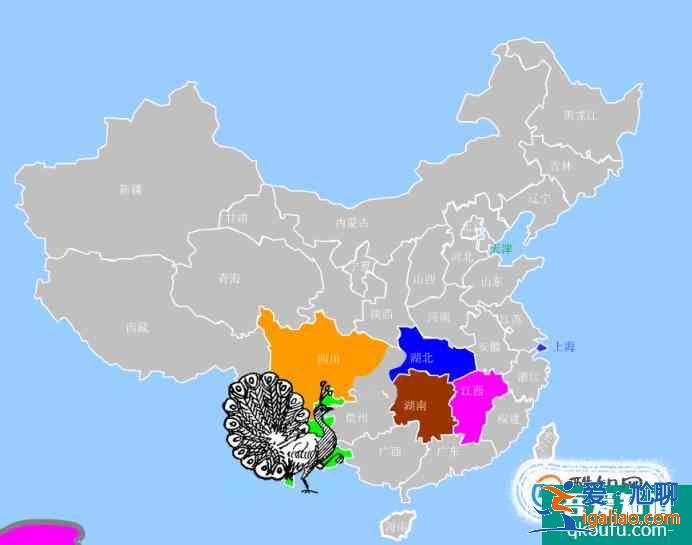 中國34個省級行政區輪廓形狀記憶快速學習? 中國34個省級行政區輪廓形狀記憶快速學習?
