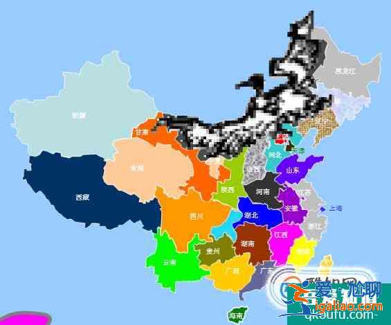 中國34個省級行政區輪廓形狀記憶快速學習? 中國34個省級行政區輪廓形狀記憶快速學習?