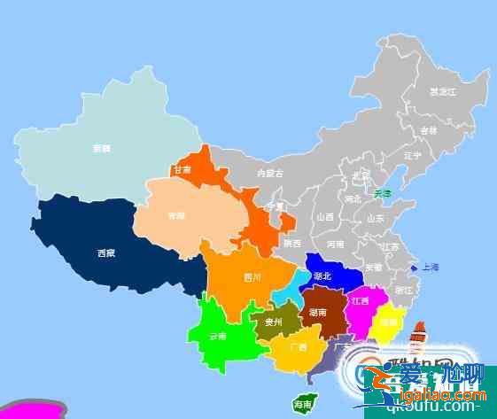 中國34個省級行政區輪廓形狀記憶快速學習? 中國34個省級行政區輪廓形狀記憶快速學習?