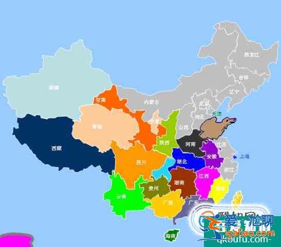 中國34個省級行政區輪廓形狀記憶快速學習? 中國34個省級行政區輪廓形狀記憶快速學習?