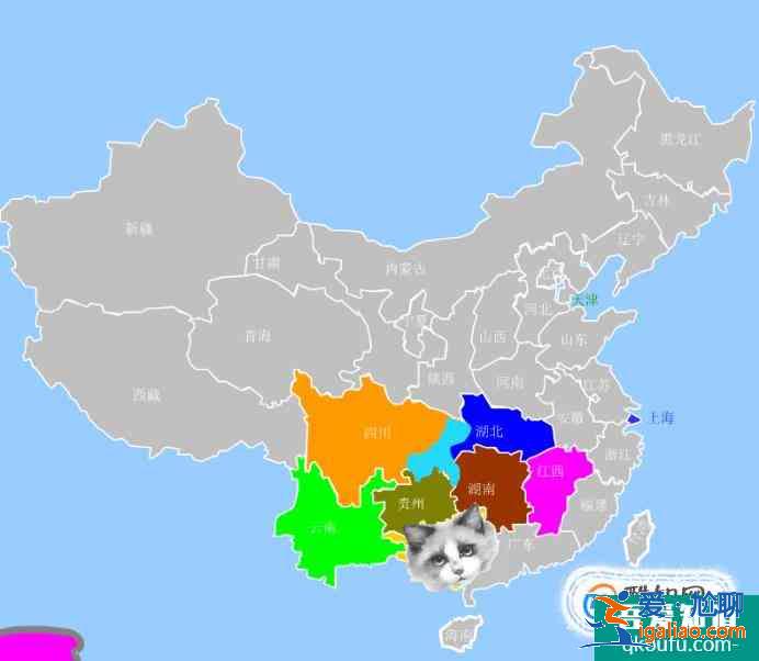 中國34個省級行政區輪廓形狀記憶快速學習? 中國34個省級行政區輪廓形狀記憶快速學習?