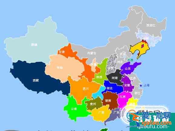 中國34個省級行政區輪廓形狀記憶快速學習? 中國34個省級行政區輪廓形狀記憶快速學習?
