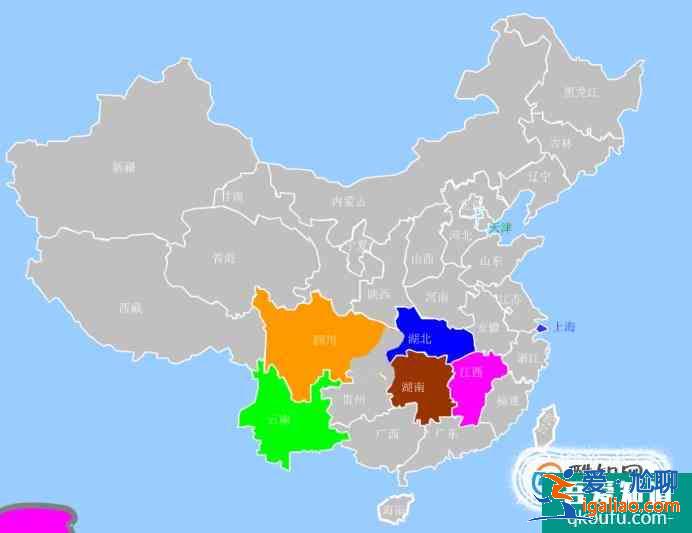中國34個省級行政區輪廓形狀記憶快速學習? 中國34個省級行政區輪廓形狀記憶快速學習?