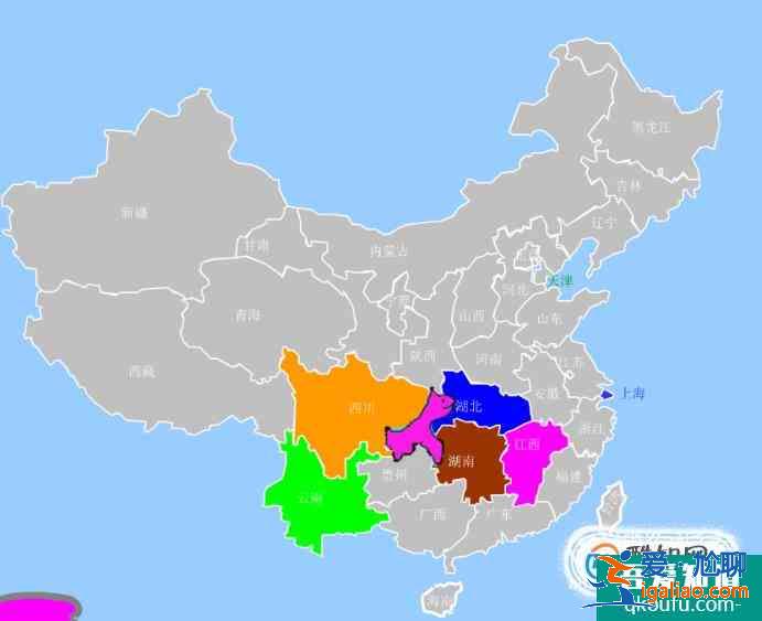 中國34個省級行政區輪廓形狀記憶快速學習? 中國34個省級行政區輪廓形狀記憶快速學習?