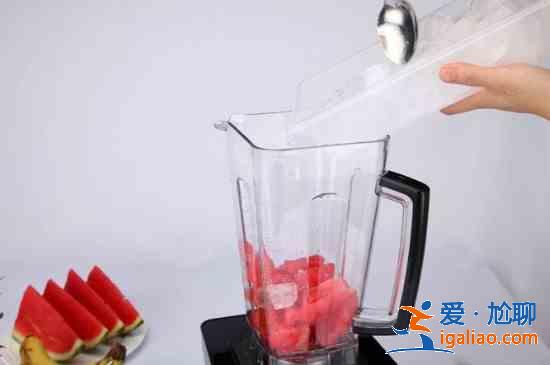 破壁機西瓜汁的做法竅門？