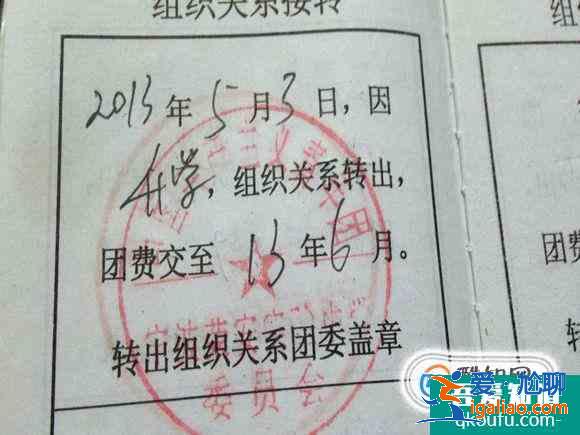 如何轉團組織關系？