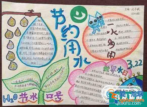 節(jié)約用水手抄報(bào)？