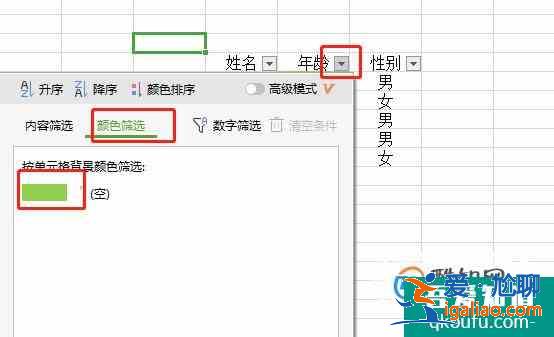如何在excel中快速的進行篩選？