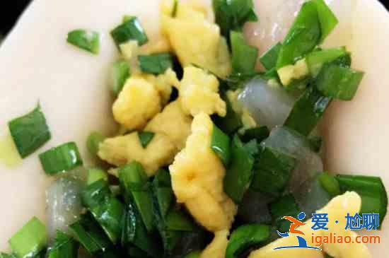 韭菜雞蛋餡餃子怎么調(diào)？