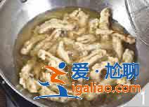 焦熘里脊條怎么做？？