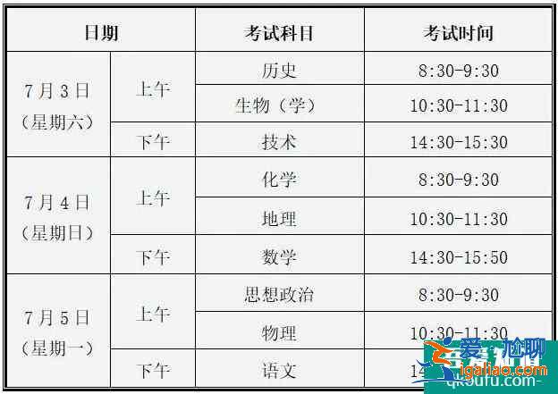浙江省2021年7月學考安排出爐，4月8日開始報名！？