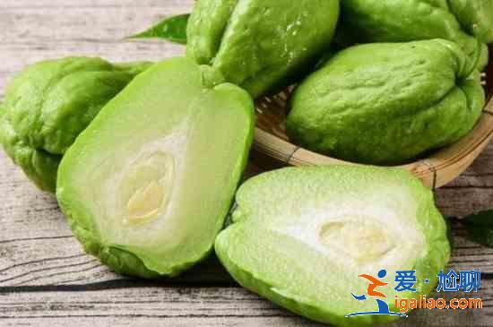 佛手瓜能涼拌著吃嗎？
