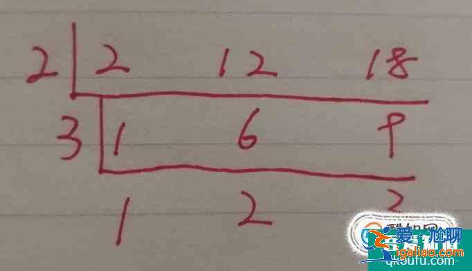三個(gè)數(shù)的最小公倍數(shù)怎么求？？