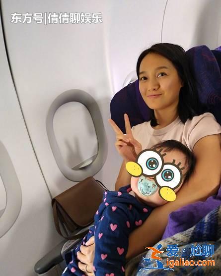 朱丹曬女兒近照，小小丹頭發越來越濃密，胖嘟嘟模樣不輸李奕霆！