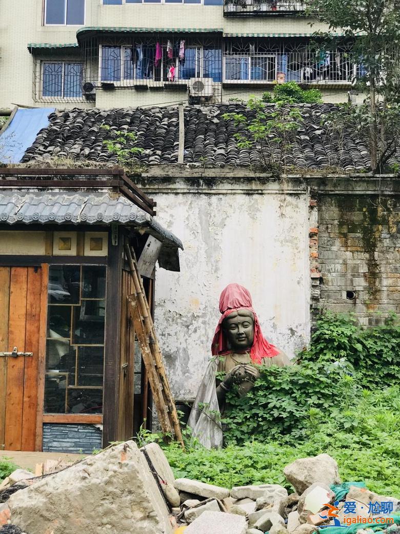 亂逛 | 西珠市街42號，露天停車場旁的園子讓人驚