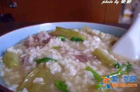 苦瓜排骨粥的做法？