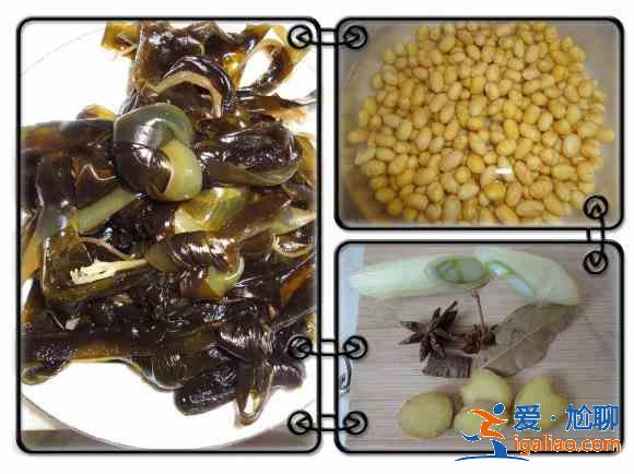 海帶黃豆排骨湯的做法？