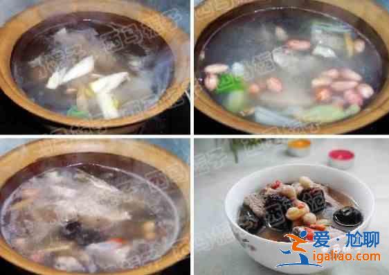 花生枸杞排骨煲的做法？