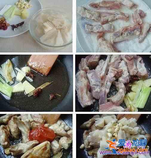 雙蓮燉排骨的做法? 雙蓮燉排骨的做法?