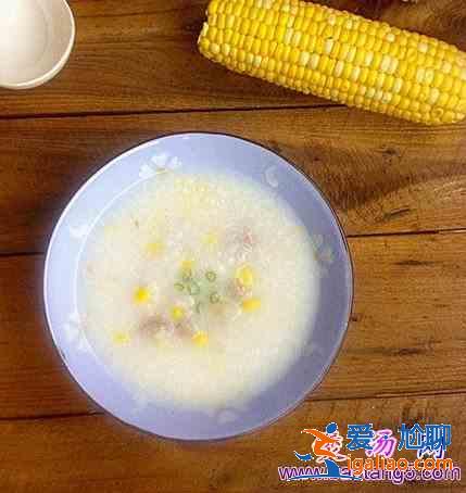 玉米排骨粥的做法？