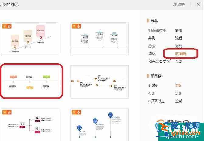 ppt怎樣制作時間軸？