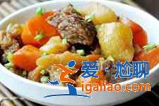 土豆燒牛肉的做法？