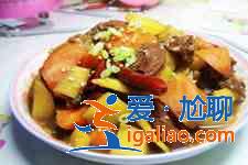 土豆燒牛肉的做法？