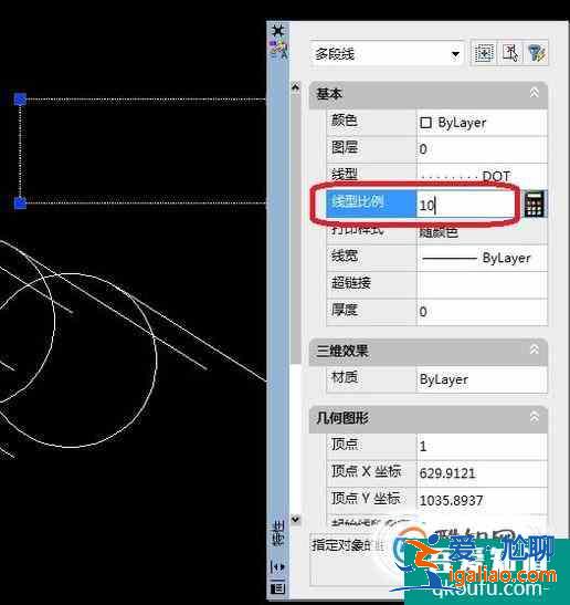 如何對(duì)CAD圖形線型比例設(shè)置？