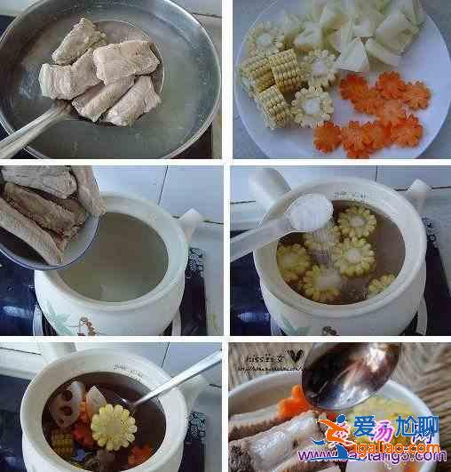 玉米蓮藕排骨湯的做法? 玉米蓮藕排骨湯的做法?