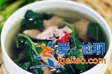 豬肝湯的做法？