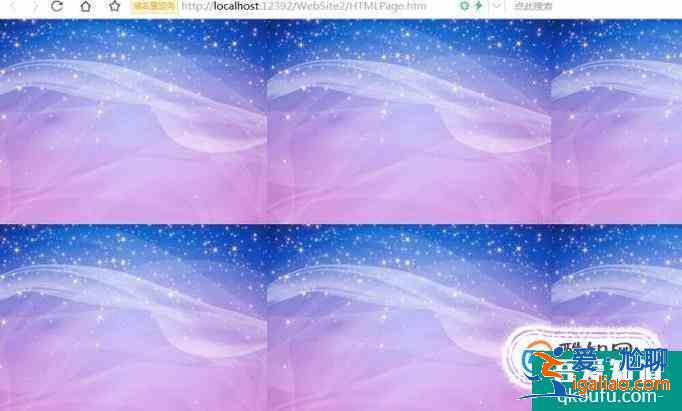 HTML中怎么插入圖片作為背景?？