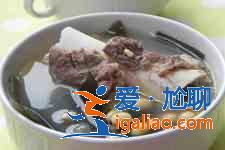 海帶黃豆排骨湯？