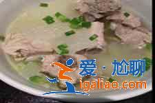 冬瓜排骨湯的做法？