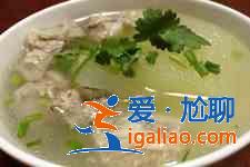 冬瓜排骨湯的做法？